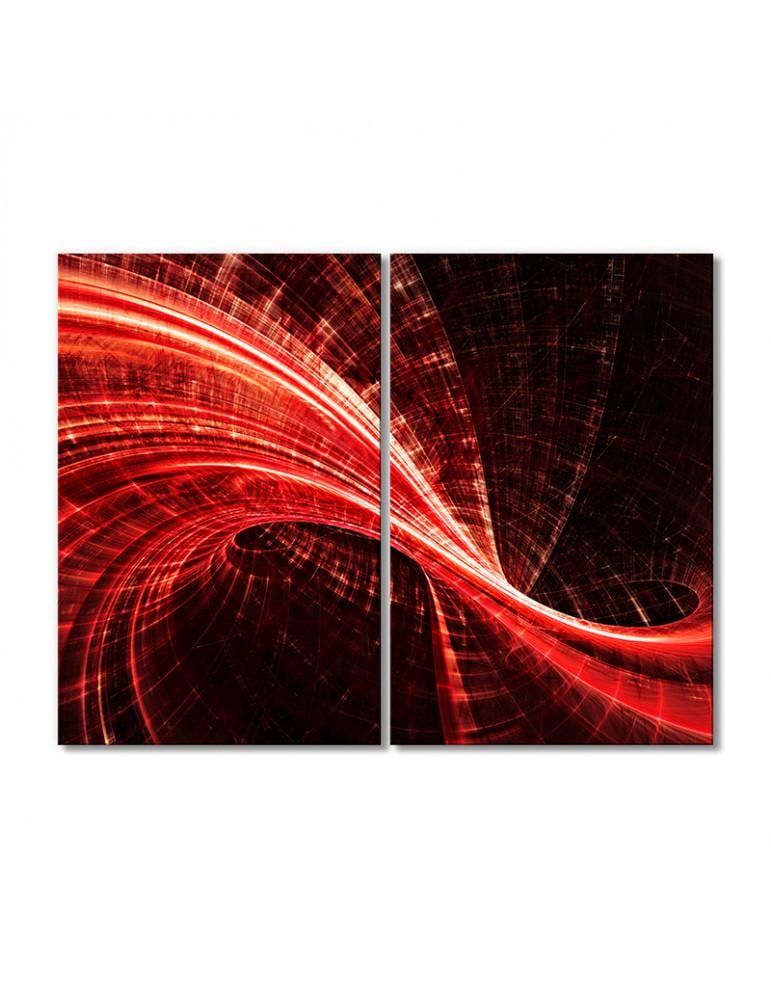 Картина модульная Петля времени 2 модуля 70x105 см