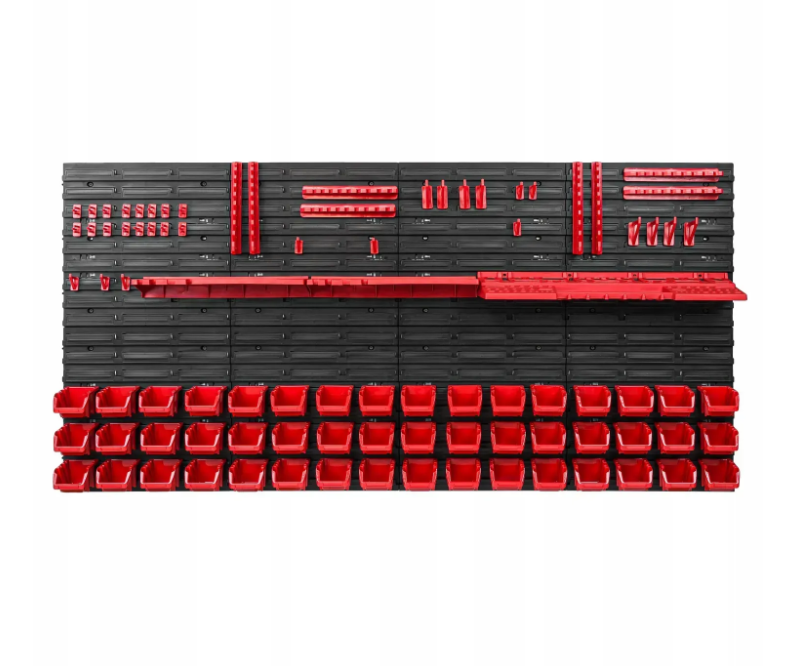 Панель для инструментов Kistenberg 156х78 см из 8 панелей 48 контейнеров (MIX618) Панель для инструментов Kistenberg 156х78 см из 8 панелей 48 контейнеров (MIX618)
