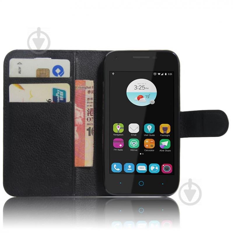 Чохол-книжка Litchie Wallet для ZTE Blade L110 Black (lwbk0264)