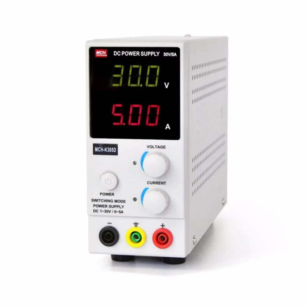 Лабораторный блок питания импульсный Tcom MCH-K305D 150 Вт/30 В/5А цифровой Белый (168-31-31-265) Лабораторный блок питания импульсный Tcom MCH-K305D 150 Вт/30 В/5А цифровой Белый (168-31-31-265)