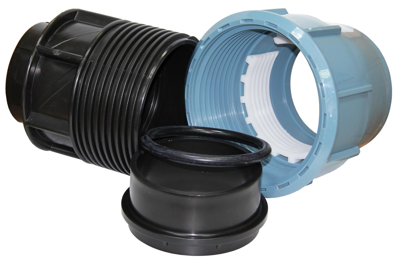 Муфта сполучна для поліетиленових труб з внутрішнім різьбленням ITAL МРВ 110 мм x 3" (AR3106) - фото 3 Муфта сполучна для поліетиленових труб з внутрішнім різьбленням ITAL МРВ 110 мм x 3" (AR3106) - фото 3