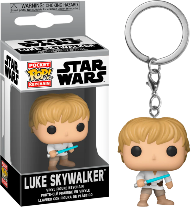 Фігурка-брелок Funko Pop Luke Skywalker Star Wars 4 см (KC SW LS) - фото 2