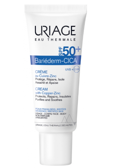 Крем восстанавливающий Uriage Bariederm Cica SPF 50 мл (2279480857)