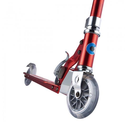 Самокат Micro Sprite зі смужками Червоний (SA0178) - фото 4