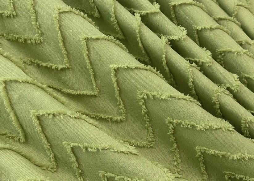 Тканина для штор льон Оливковий (1805ш)