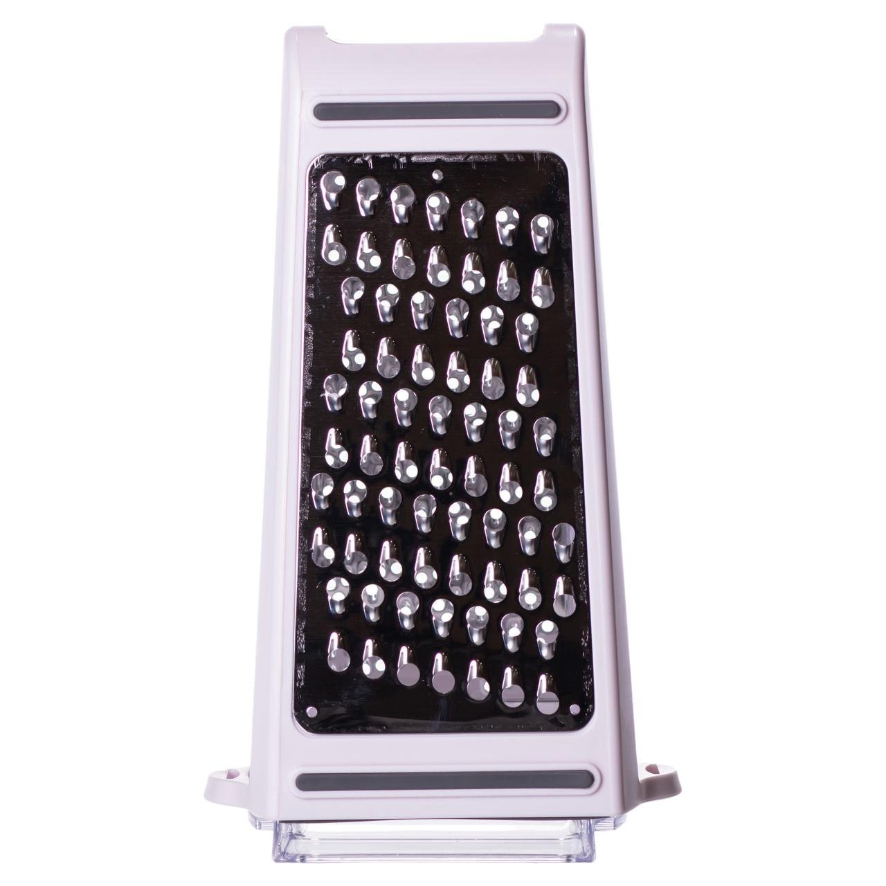 Терка двусторонняя с пластиковым контейнером 11х8х22 см (HP-8-4) - фото 4 Терка двусторонняя с пластиковым контейнером 11х8х22 см (HP-8-4) - фото 4