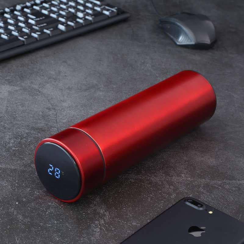 Термос SmartCup з LCD індикатором температури 500 мл Червоний (700256277) - фото 2