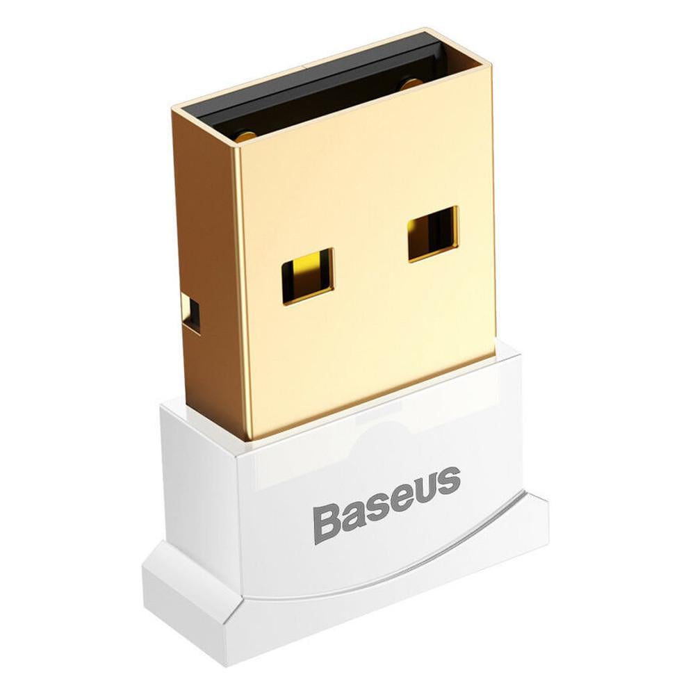 Мини-адаптер USB Baseus CCALL-BT01 Bluetooth 4.0 для компьютера Белый