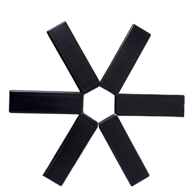 Підставка складна з ABS‑пластику 19х19 см Чорний (U9373)