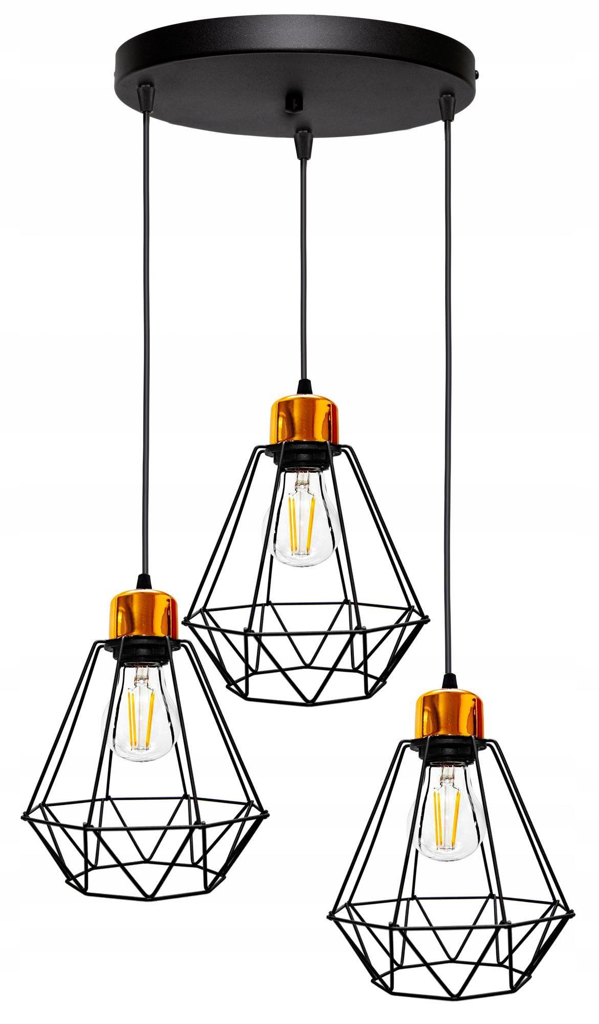 Люстра Sirius в стиле лофт 8817-3A на 3 плафона