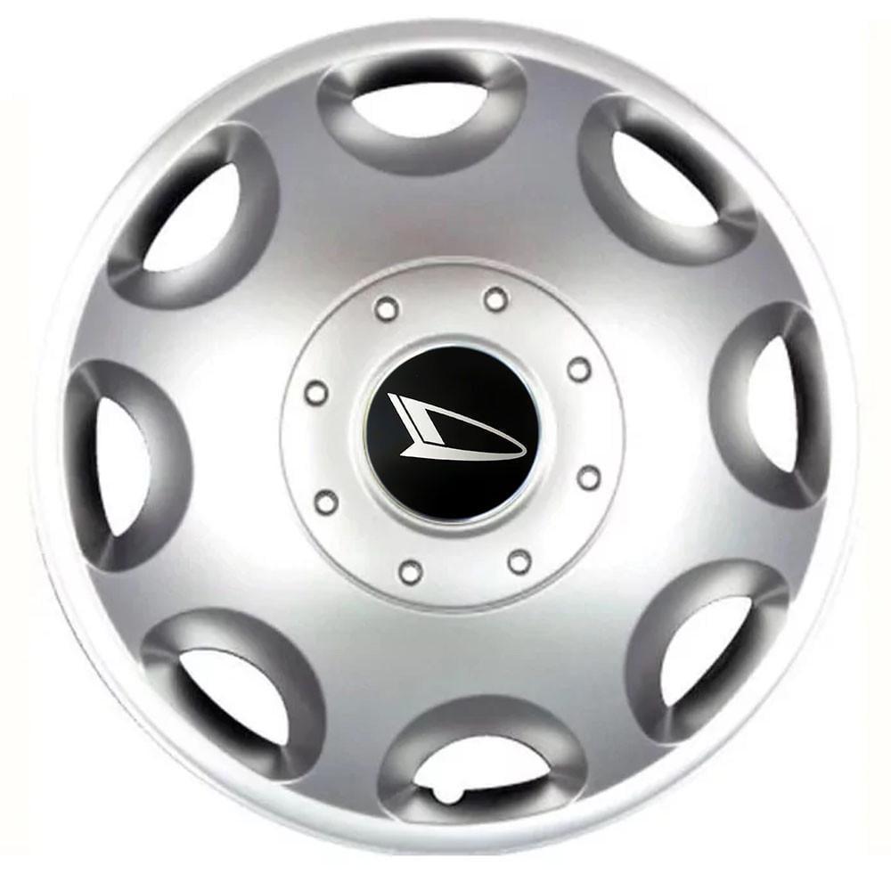 Колпаки SJS 300 с логотипом Daihatsu R15 4 шт. Серебряный (2654555250)