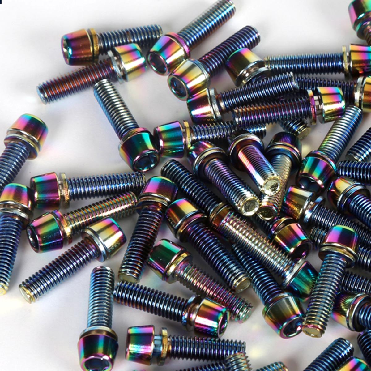 Комплект болтов фиксации запчастей и аксессуаров для велосипеда KRSEC TK-02 Разноцветный (KRSEC-TK02-3430) - фото 2 Комплект болтов фиксации запчастей и аксессуаров для велосипеда KRSEC TK-02 Разноцветный (KRSEC-TK02-3430) - фото 2