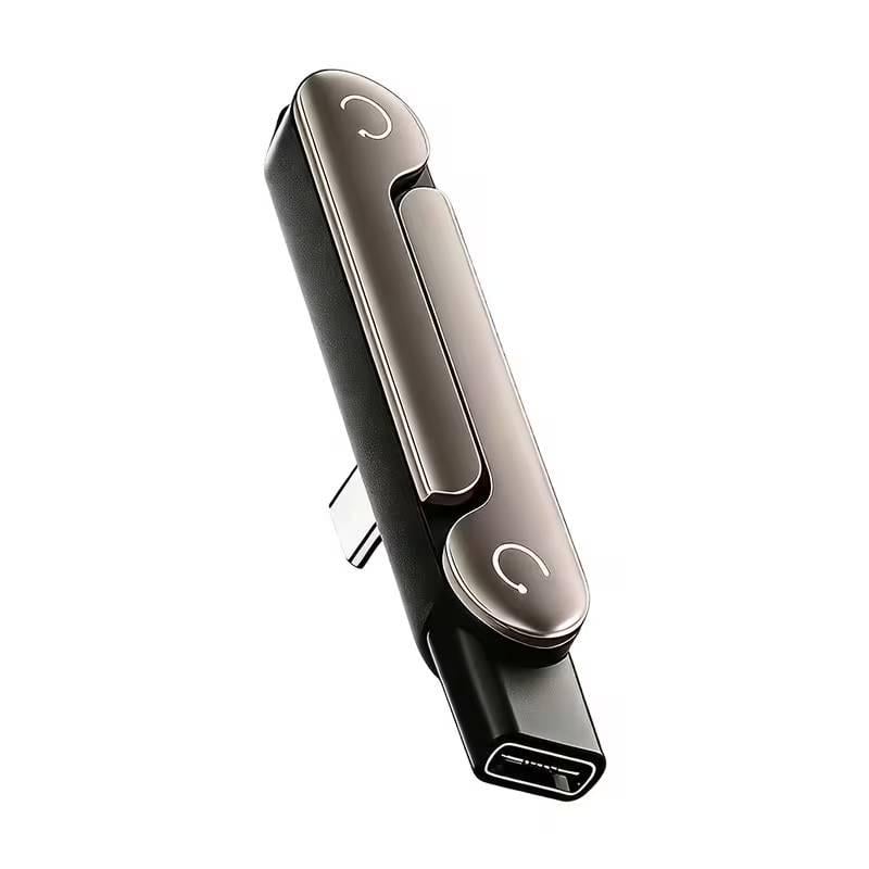 Переходник-подставка DNL Type-C 240 Вт OTG USB 2.0 угловой Черный (DNL19)