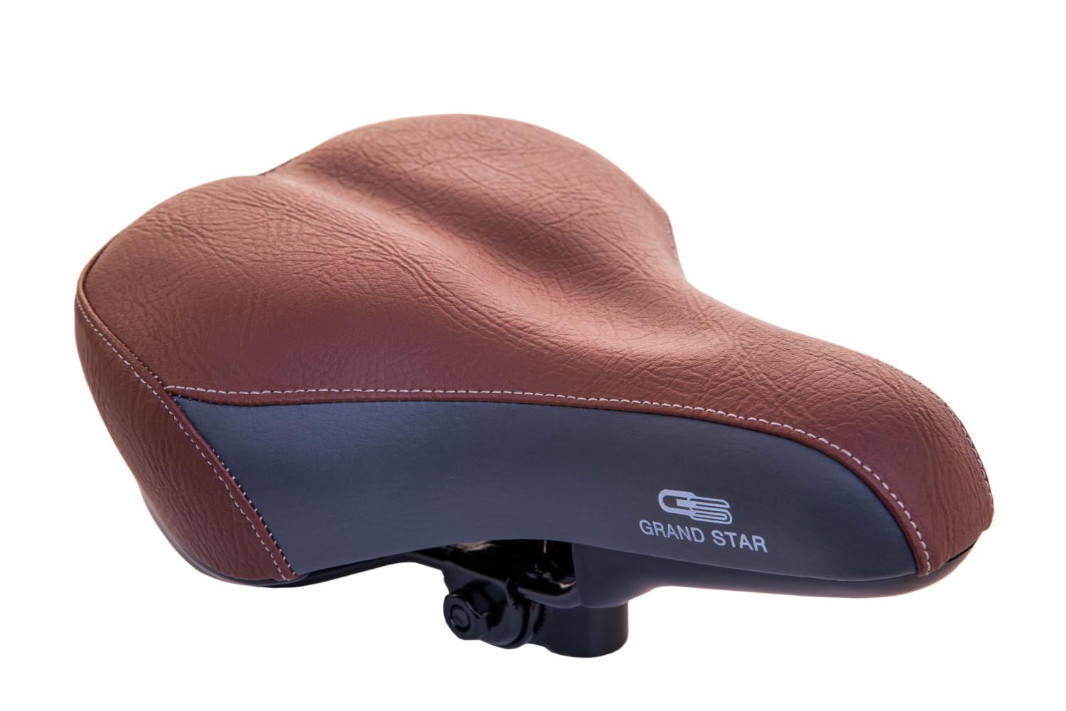 Седло для велосипеда Grand Star GS-809-B11D Коричневый (01612)