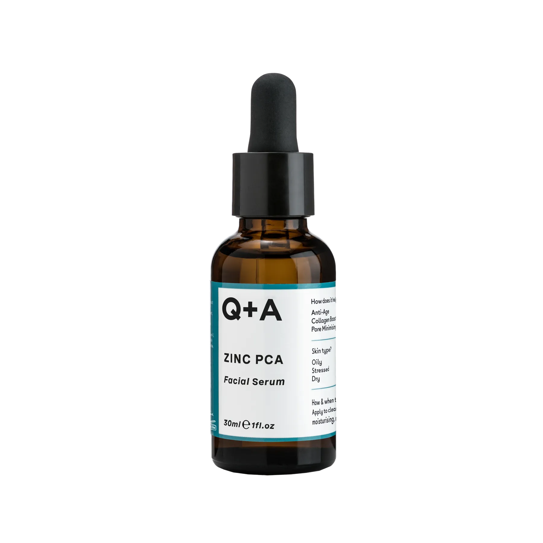 Сироватка для обличчя Q+A Zinc PCA Facial Serum з цинком (Т000152)