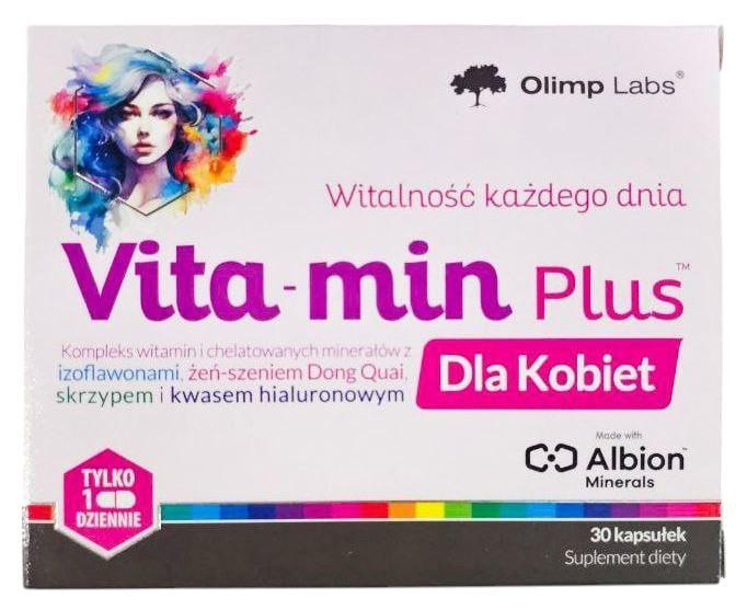 Вітаміни OLIMP Vita-min Plus for woman 30 капсул
