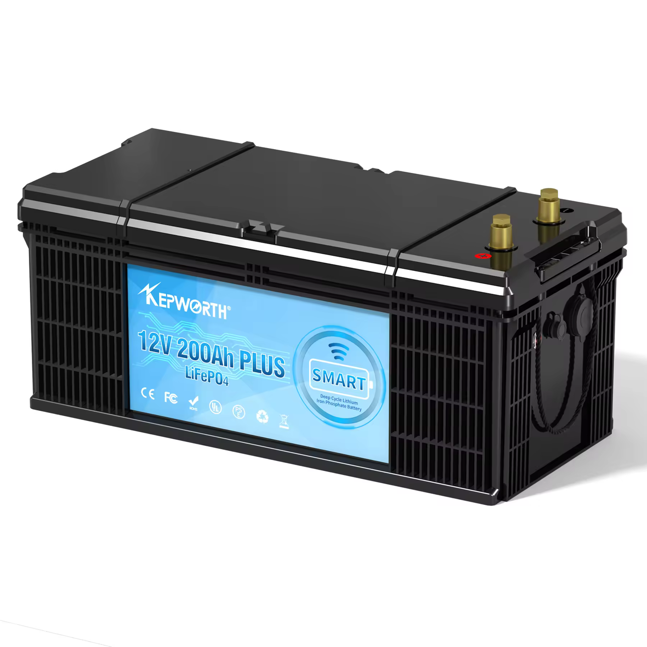 Аккумулятор Kepworth LiFePO4 с Bluetooth 12V 200 Ah 2560 Вт/ч (20934910)