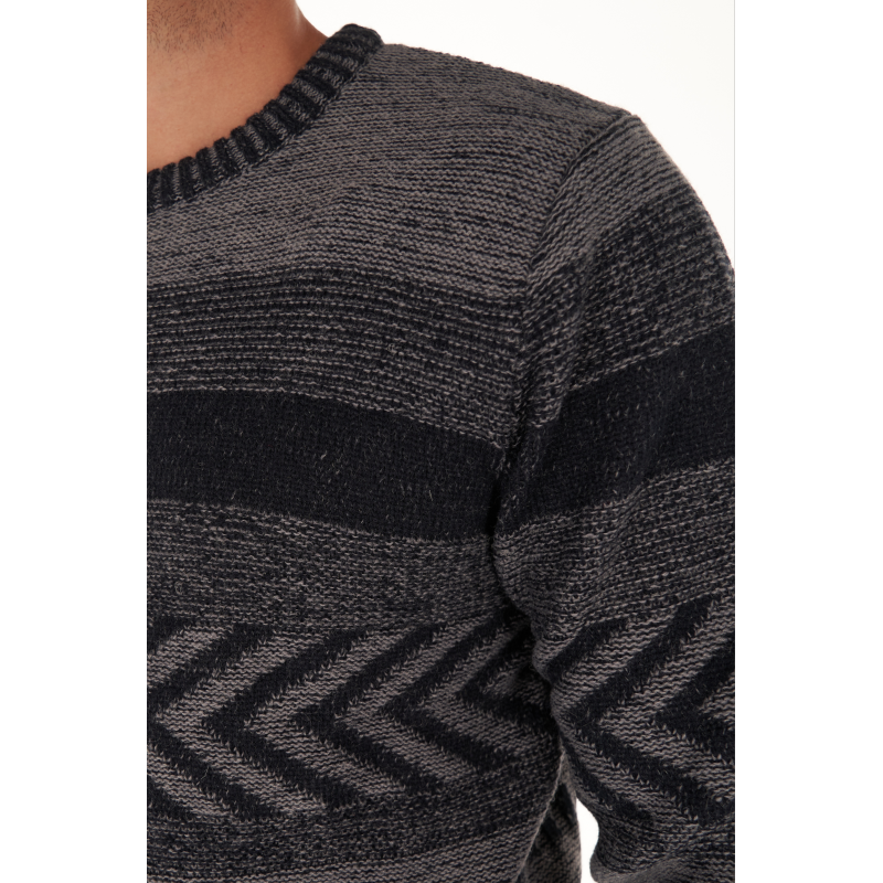 Светр чоловічий Lee cooper 10495527 S Сірий - фото 4