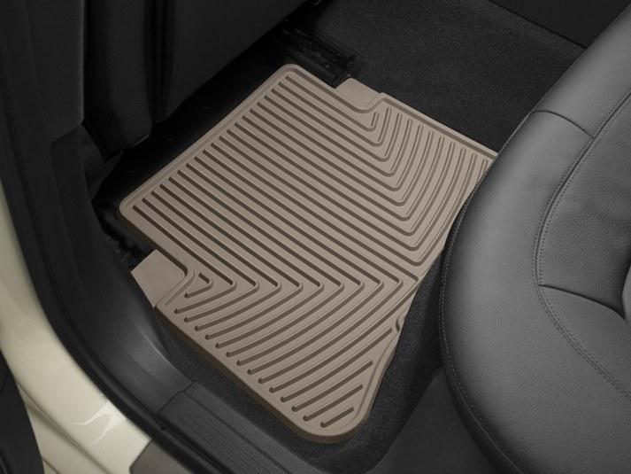 Килимки автомобільні задні гумові WeatherTech W164TN Mercedes E-Class/Maxima 2010-2017 Бежевий (1185135572)