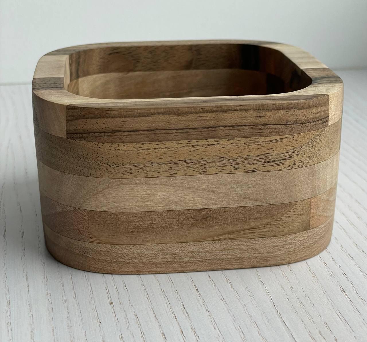 Емкость квадратная деревянная для изготовления свечи (9384329) - фото 2 Емкость квадратная деревянная для изготовления свечи (9384329) - фото 2