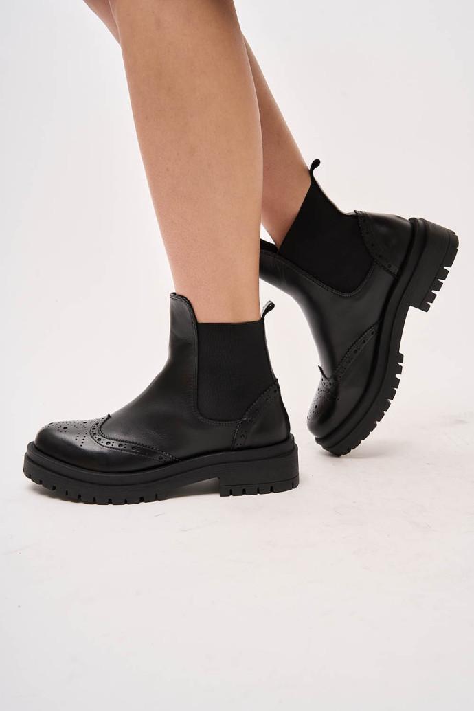 Черевики жіночі Fabio Monelli р. 40 Чорний (177436) - фото 4 Черевики жіночі Fabio Monelli р. 40 Чорний (177436) - фото 4