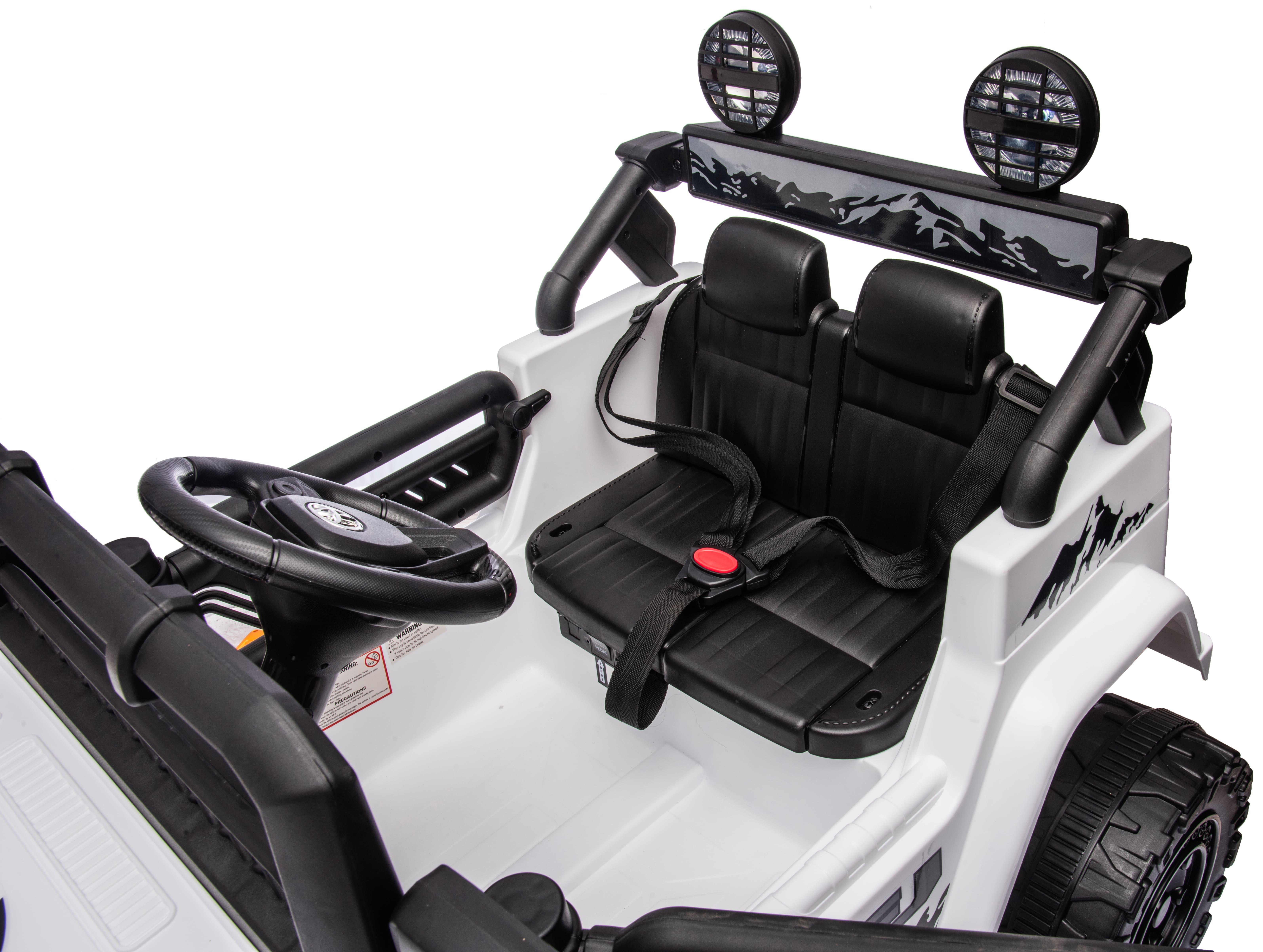 Електромобіль дитячий Toyota FJ Cruiser Білий (9902) - фото 9