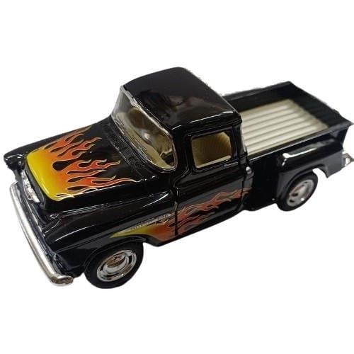 Іграшкова машинка Kinsmart Chevy Stepside Pick-Up з малюнком Чорний (KT5330WF)