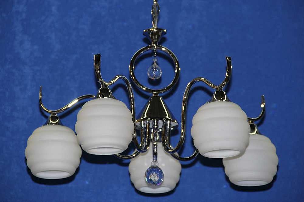 Люстра з плафонами Ray L29981/5 CR (IR006150)