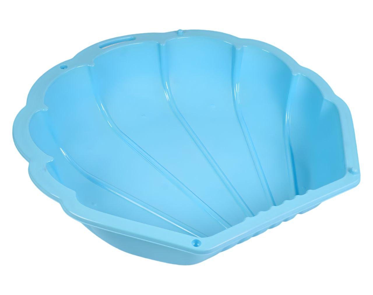 Песочница-бассейн 06-090 Pilsan Ракушка 2в1 для игр с песком и водой от 3 лет Голубой (26609774)