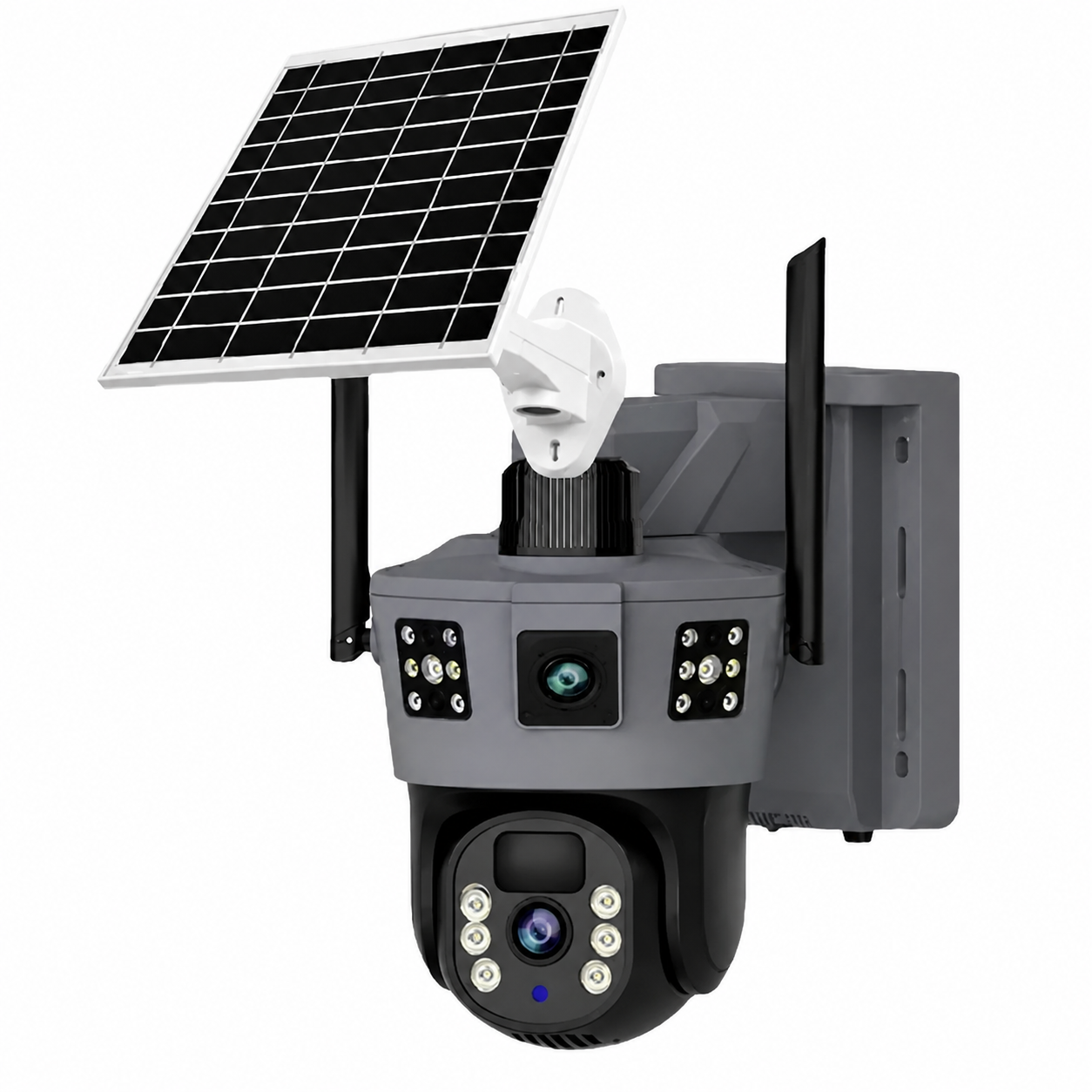 IP-камера уличная автономная Solar PTZ 6 Мп с SIM-картой и солнечной панелью (58602)