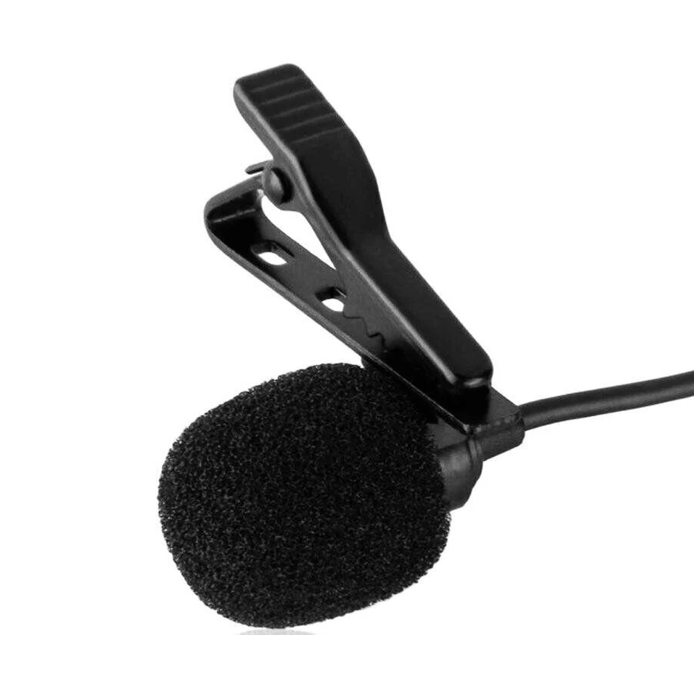 Мікрофон-петличка для телефону Type-c Lavalier microphone MK-3 1,5 м Чорний (1009115-Black) - фото 4