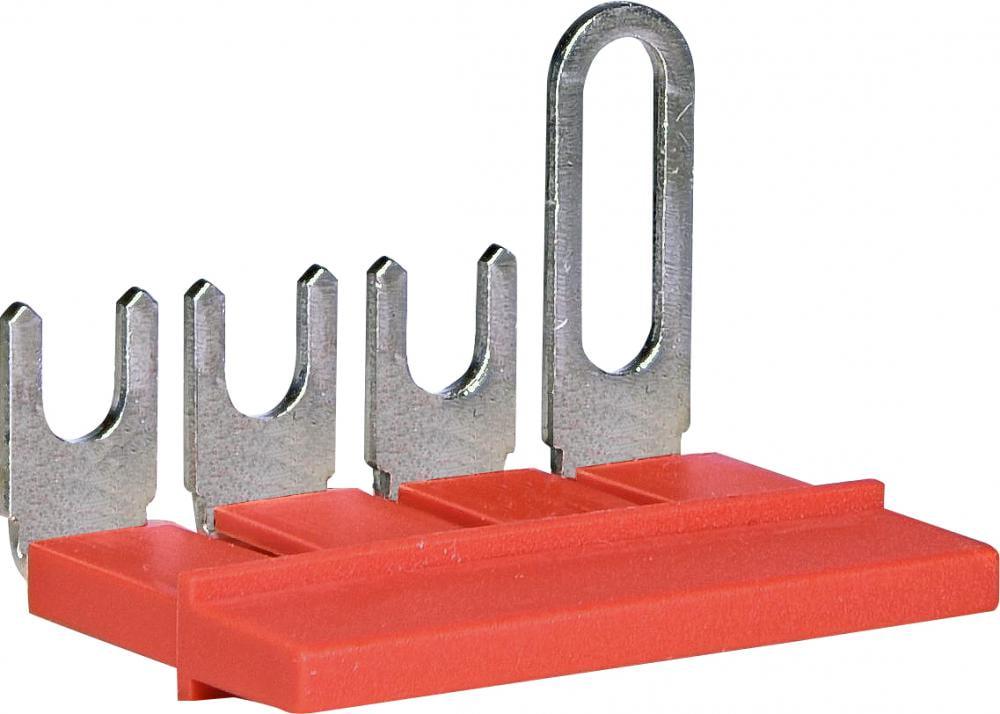 Перемичка короткозамикаюча ETI ESC-SCB.6/PO-4 на 4 з'єднання для SCB.6 Червоний (3903228)