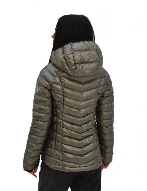 Куртка женская Moncler 8503 XL Silver - фото 3