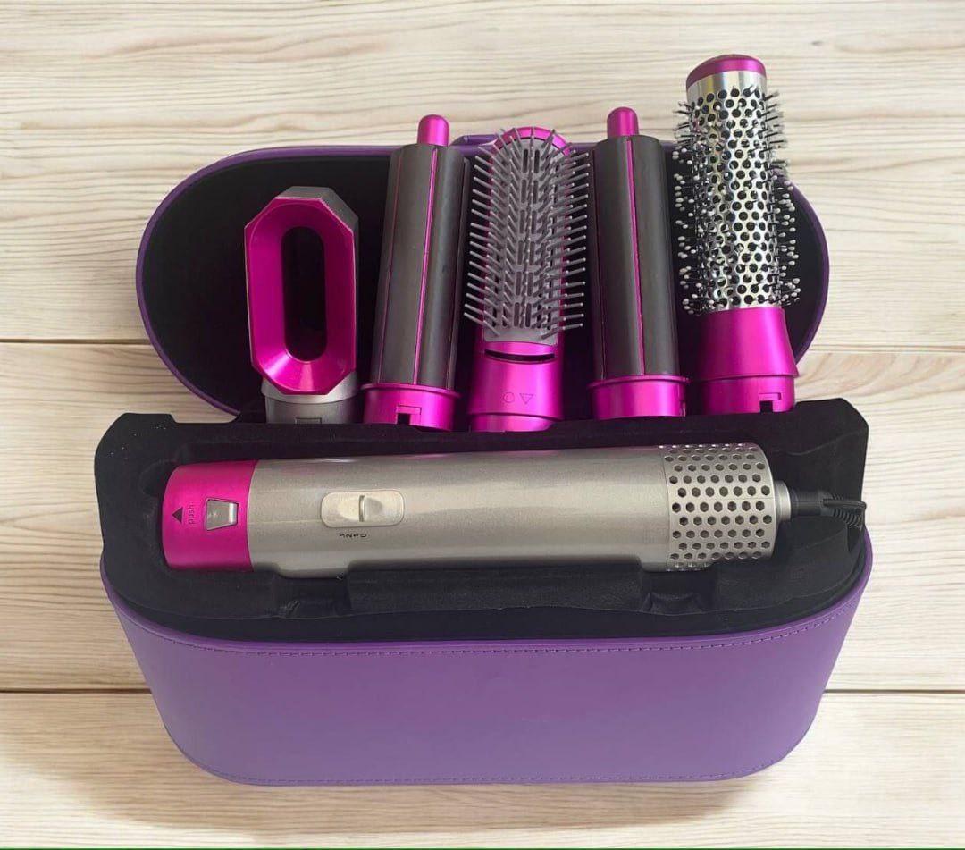 Стайлер Hot Air Styler 5в1 для укладки волос 5 насадок с кейсом 1000 Вт