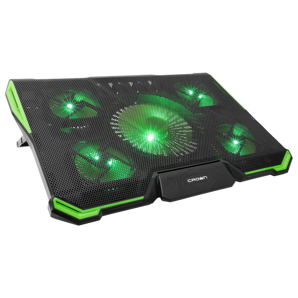 Подставка для ноутбука Crown CMLS-K332 до 19" Green (98171) Подставка для ноутбука Crown CMLS-K332 до 19" Green (98171)