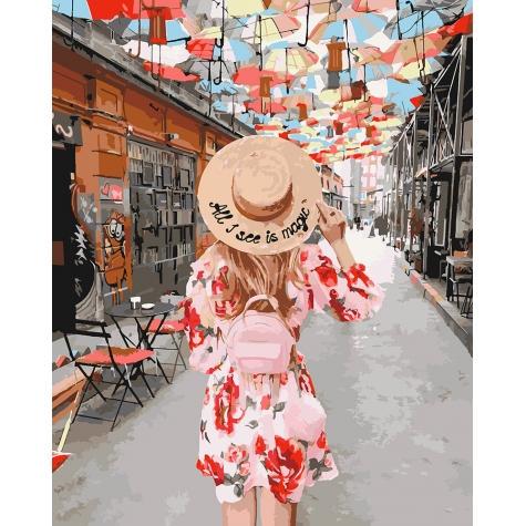 Картина по номерам Идейка All I see is magic в 40х50 см термопакете (КНО4601-mt)