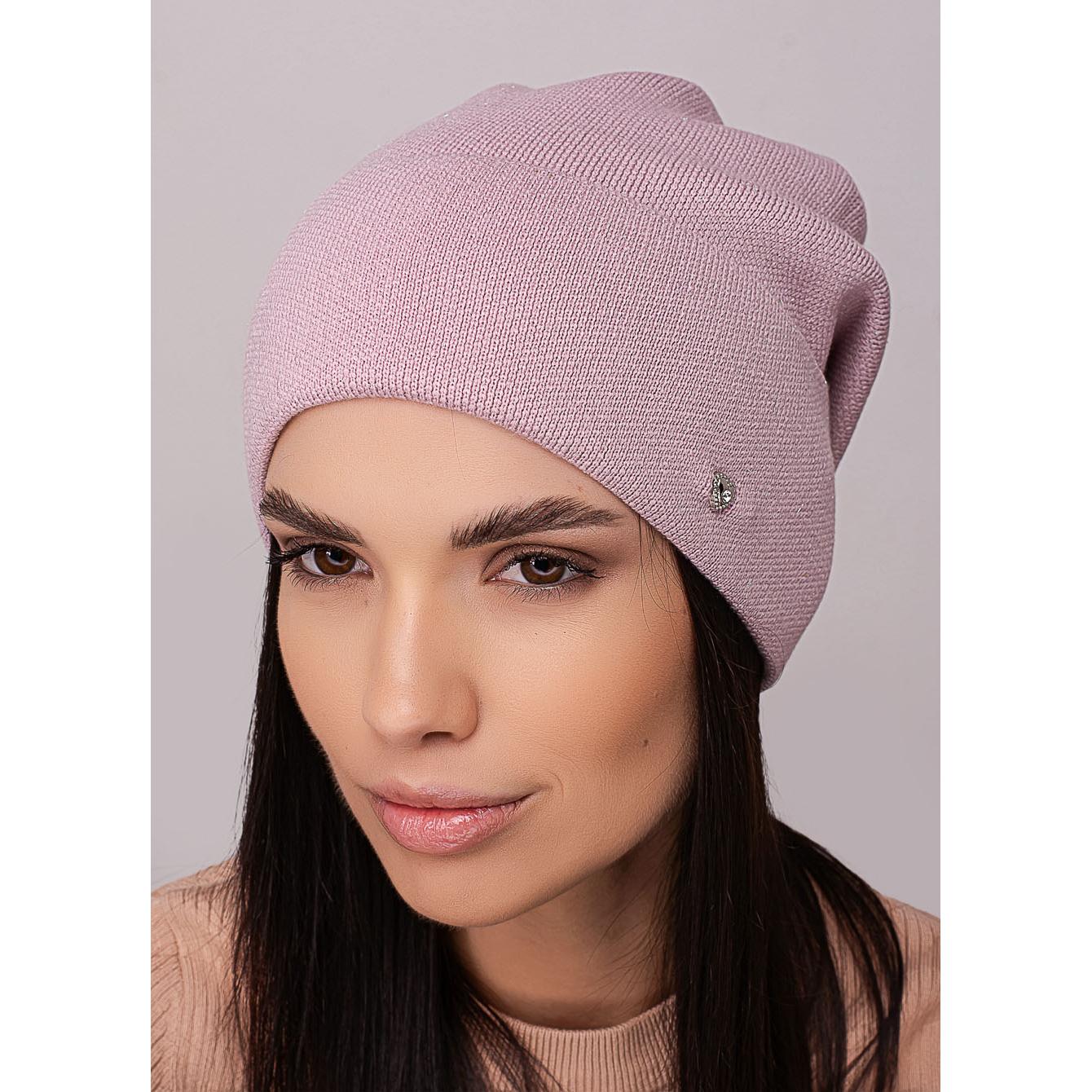 Шапка жіноча Leks ІНДІГО без підкладки вовняна з відворотом гладкого в'язання one size Світло-Ліловий (273204) - фото 1 Шапка жіноча Leks ІНДІГО без підкладки вовняна з відворотом гладкого в'язання one size Світло-Ліловий (273204) - фото 1