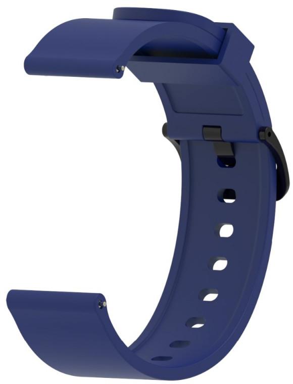 Ремешок силиконовый Like для Amazfit GTS Dark Blue (13176-5D) - фото 2 Ремешок силиконовый Like для Amazfit GTS Dark Blue (13176-5D) - фото 2