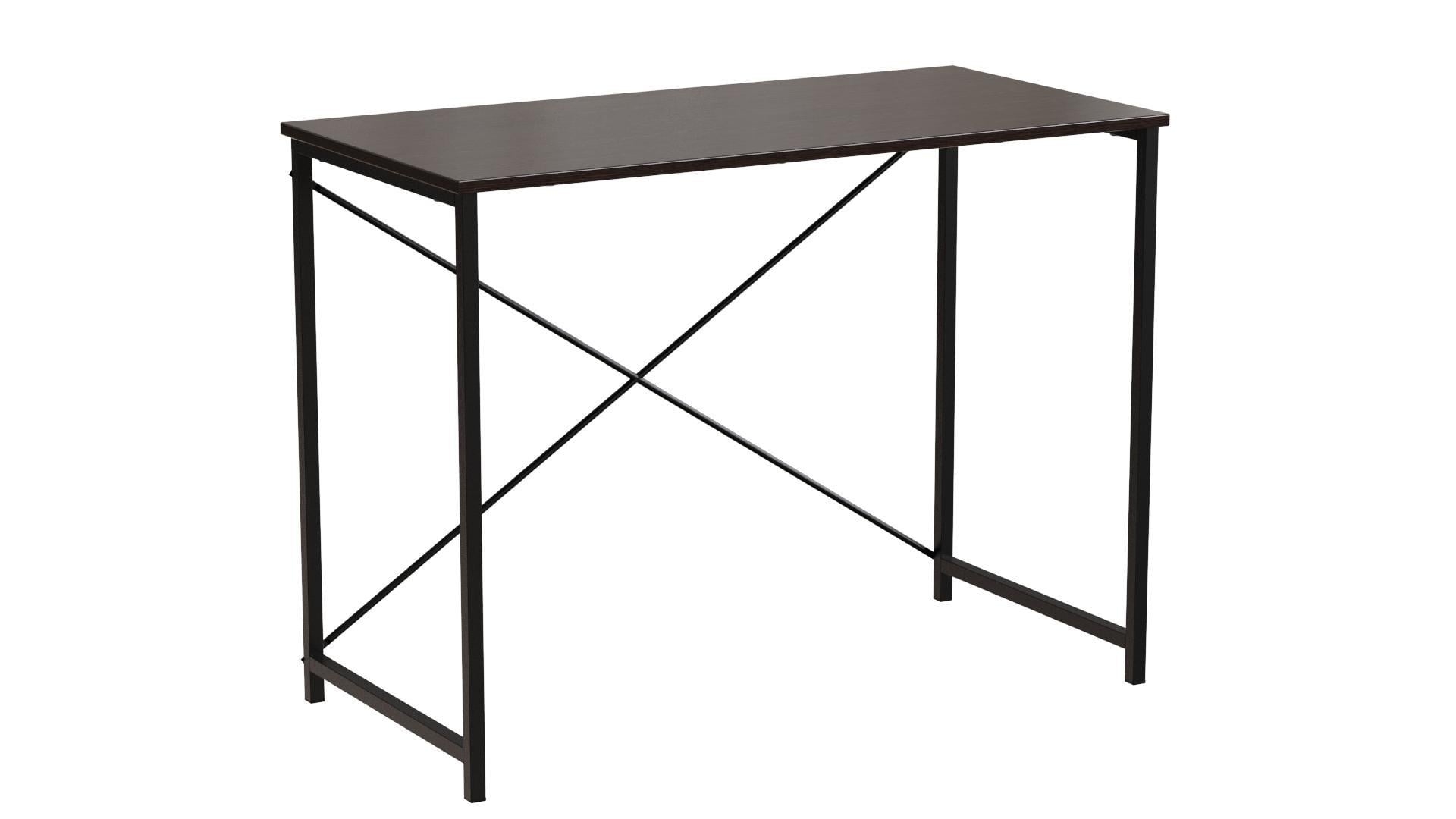 Письменный стол компьютерный Ferrum-decor Line Лайт 16 мм 750x1000x500 мм металл Черный/ДСП Венге Магия (LINE103)