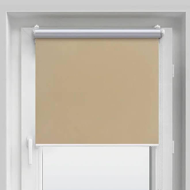 Рулонная штора Roll de Luxe Сильвер 053 52,5х170 см Бежевый (silver.053-52,5*170)