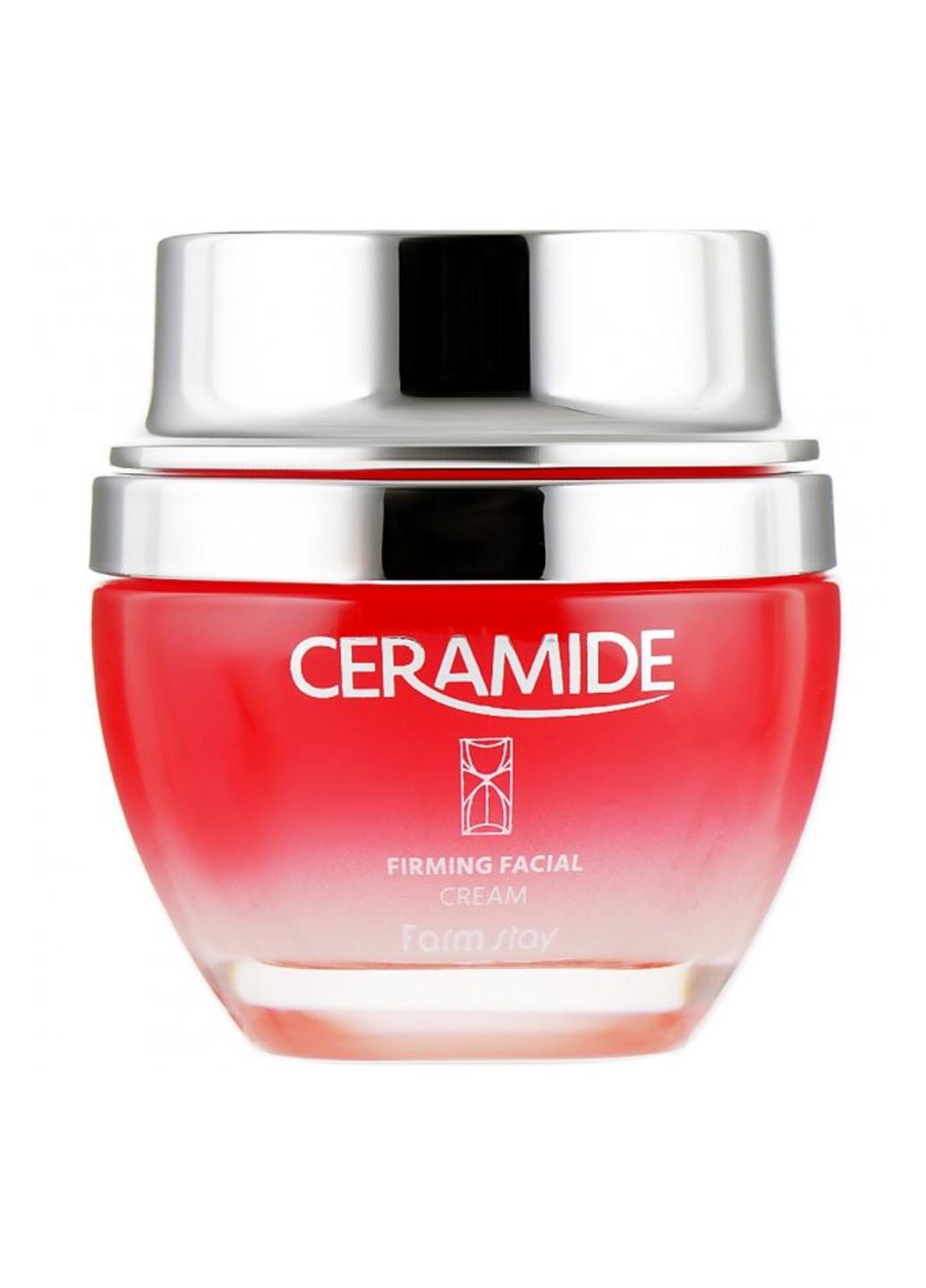 Крем для обличчя зміцнюючий FarmStay Ceramide Firming Facial Cream з керамідами 50 мл (573684)