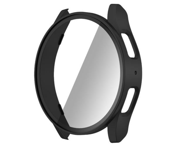 Чехол с защитным стеклом Protective Cover with Glass для Samsung Galaxy Watch 7 40 мм Черный