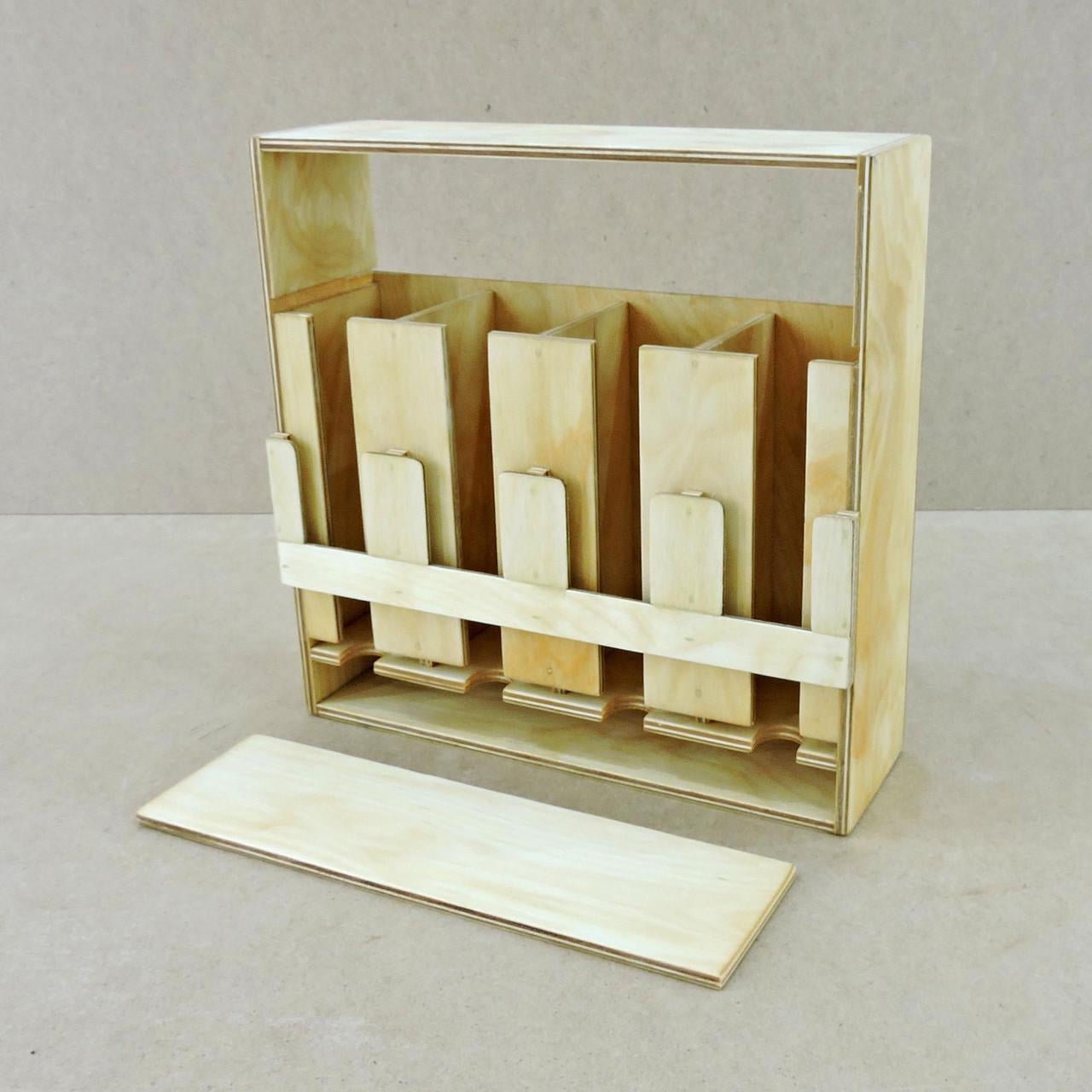 Органайзер для чайних пакетиків з дерева Ейвон Ваніль (ЧАЙ-000202)