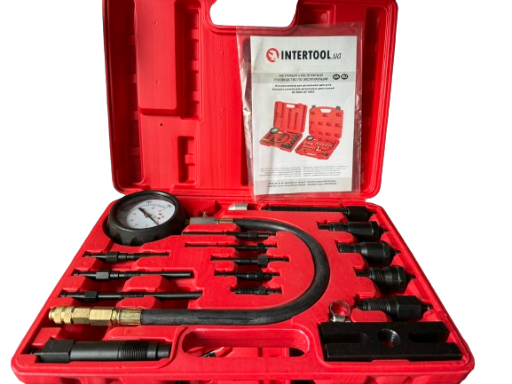 Компресометр для дизельних двигунів Intertool AT-4003 (20280844) - фото 2 Компресометр для дизельних двигунів Intertool AT-4003 (20280844) - фото 2
