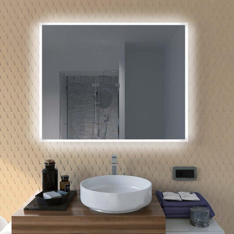 Дзеркало Dim Dzerkal RUTO з LED-підсвіткою 50х50 см (14703)