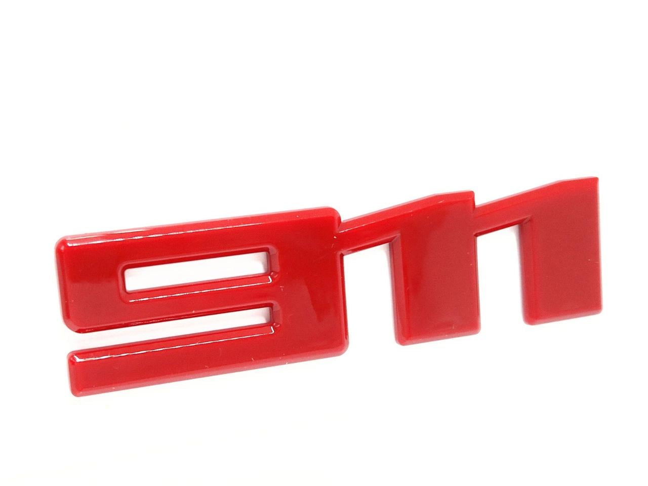 Емблема-напис 911 Porsche на кришку багажника (2492696362)