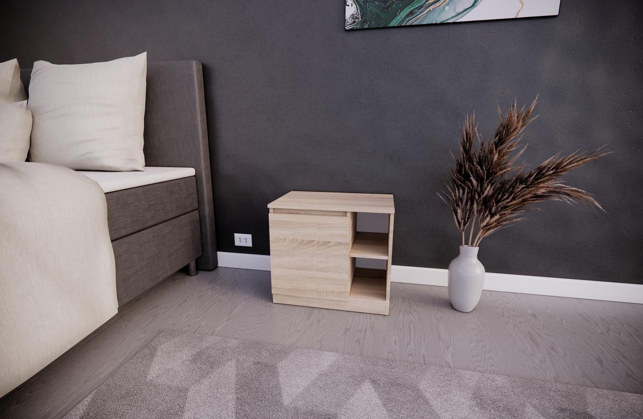 Тумба MEBEX 60х40х54,5 см Дуб Сонома (VS2D600DS) - фото 2 Тумба MEBEX 60х40х54,5 см Дуб Сонома (VS2D600DS) - фото 2