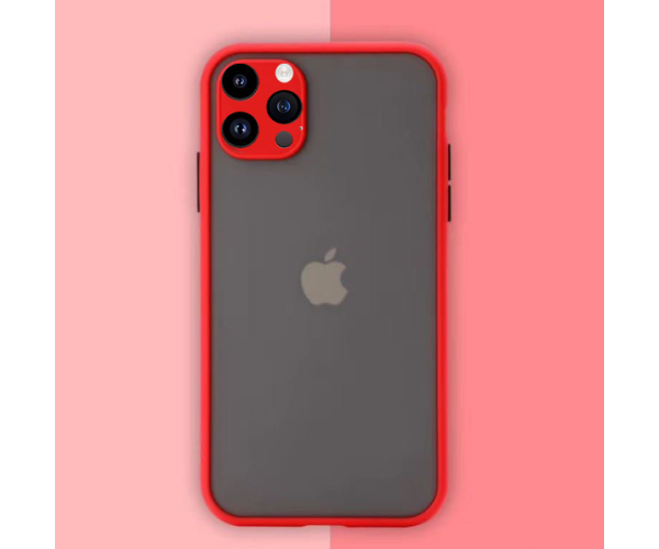 Чохол-накладка TPU Color Matte Case для Apple iPhone 14 Pro Max Червоний