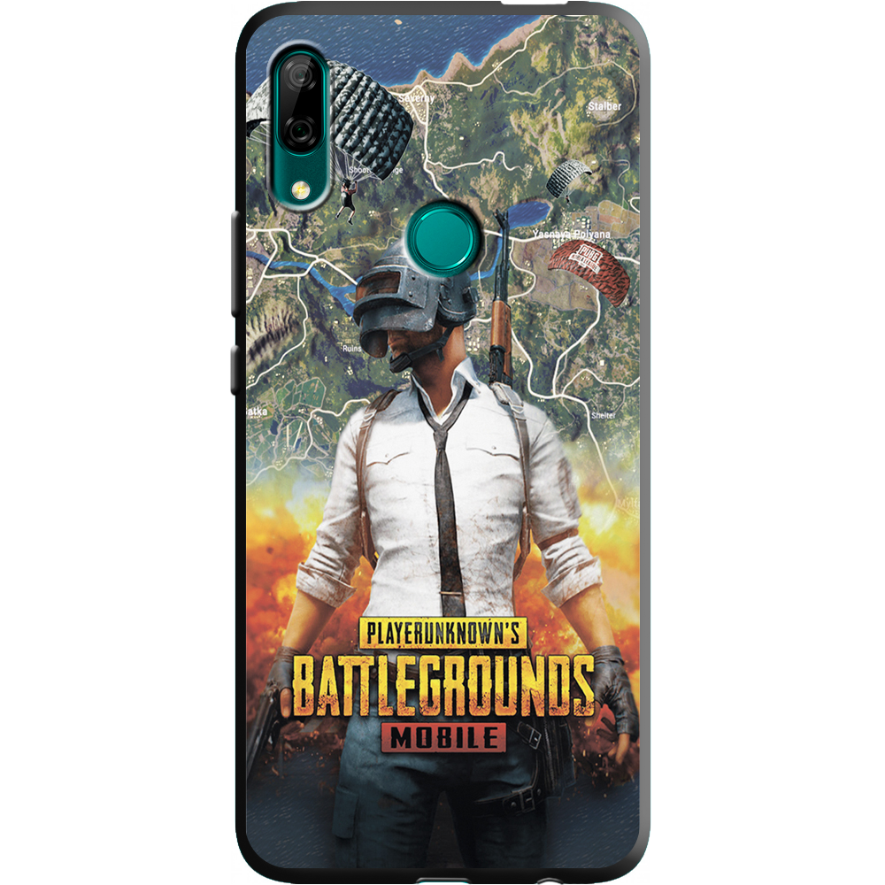 Чехол Boxface Huawei P Smart Z PUBG Mobile Черный силикон (37381-up2309-38944)
