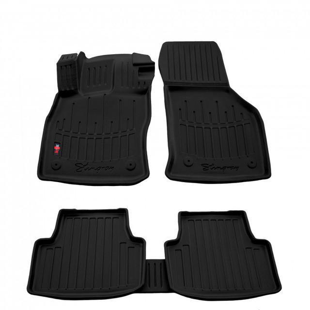 Килимки в салон з бортами Stingray для Skoda Octavia IV A8 2020- рр. (5020075)